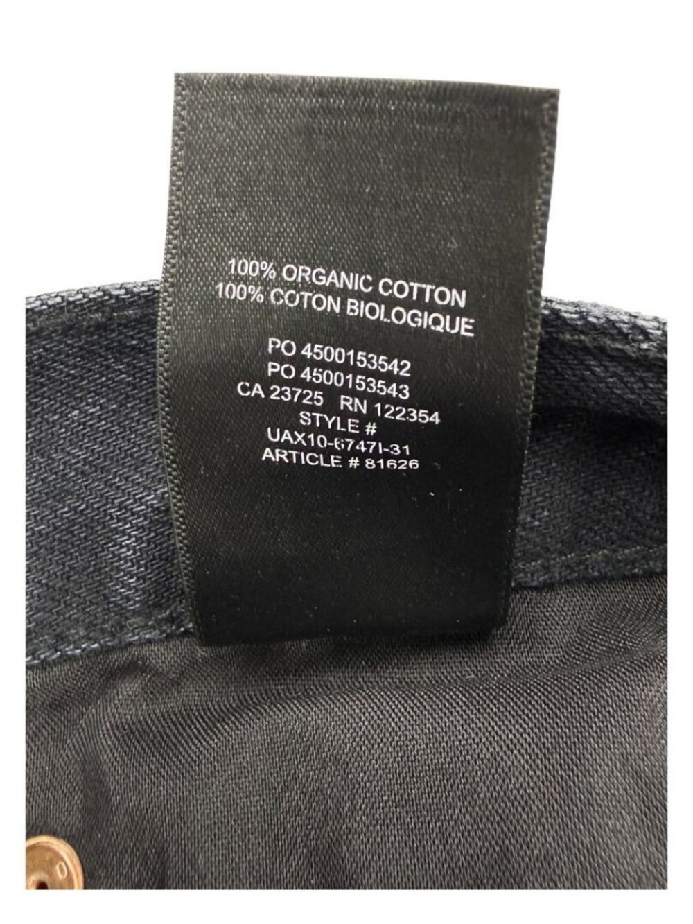 Aritzia Denim Forum The Joni High Rise Loose 32l - Picture 5 of 8